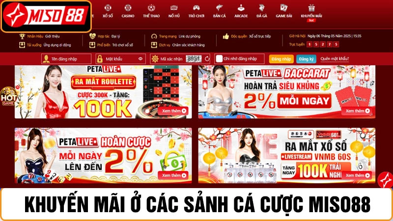Miso88 có khuyến mãi đặc biệt cho hội viên lâu năm